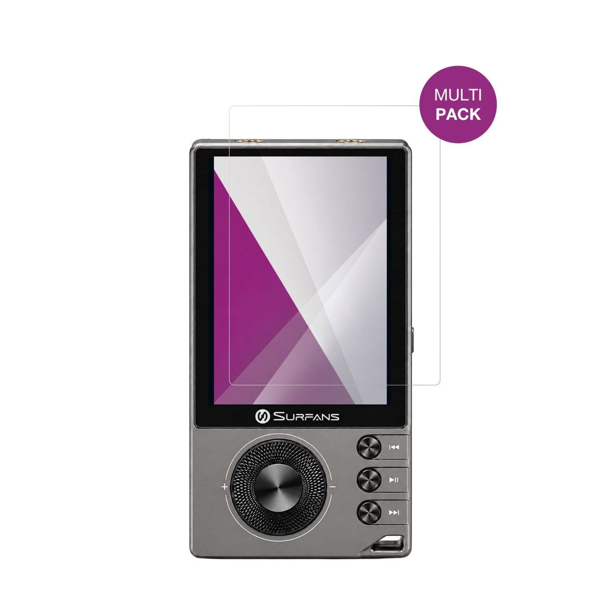 4x Schutzfolie klar für Surfans F20 Pro Plus Display-Schutzfolie