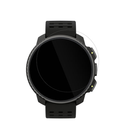 SuuntoVertical mit aufgebrachter dipos Displayschutzfolie, glasklare Darstellung ohne Einschränkungen