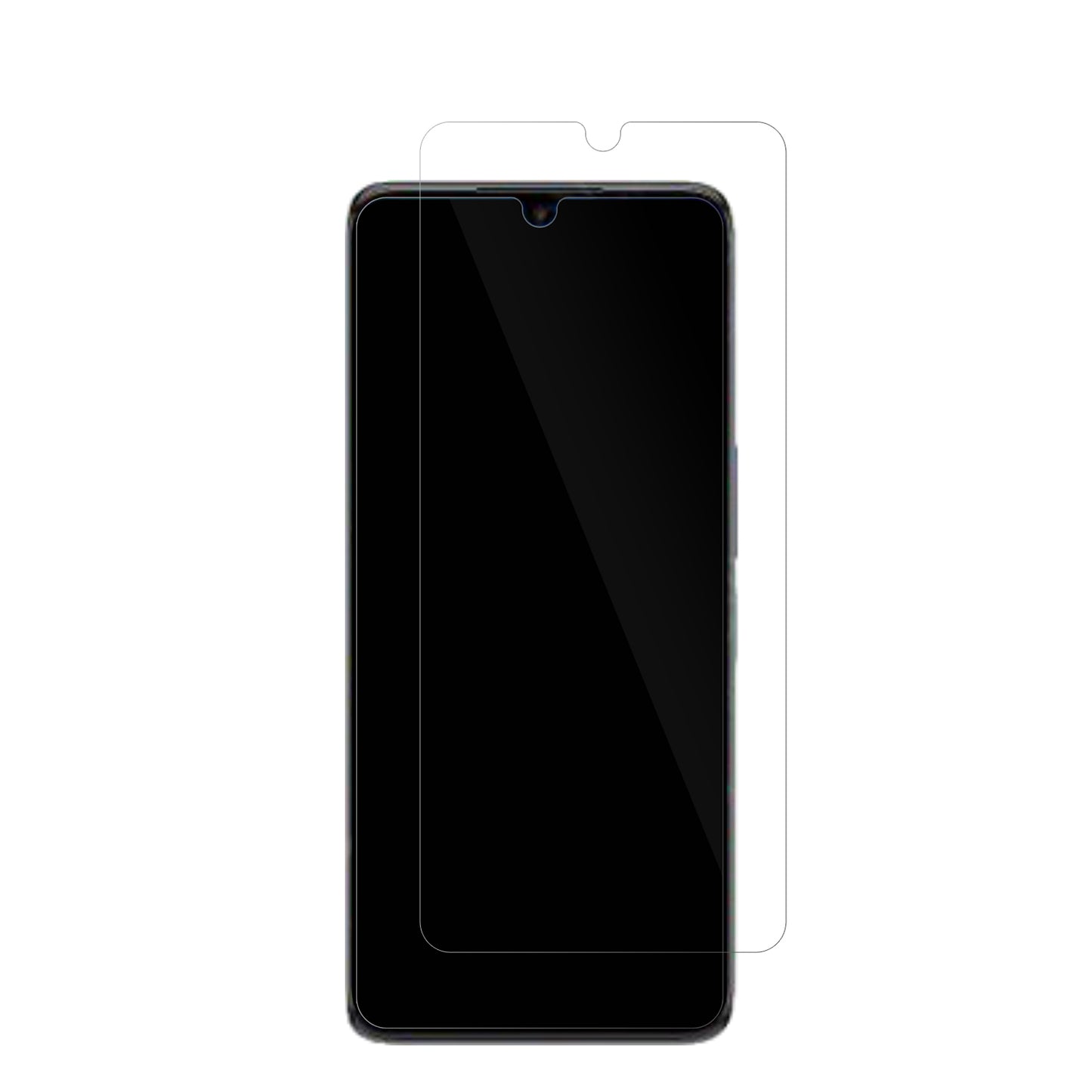 TCL30 5G mit aufgebrachter dipos Displayschutzfolie, glasklare Darstellung ohne Einschränkungen