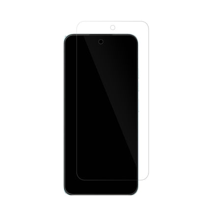 TecnoSpark 30C 5G mit aufgebrachter dipos Displayschutzfolie, glasklare Darstellung ohne Einschränkungen