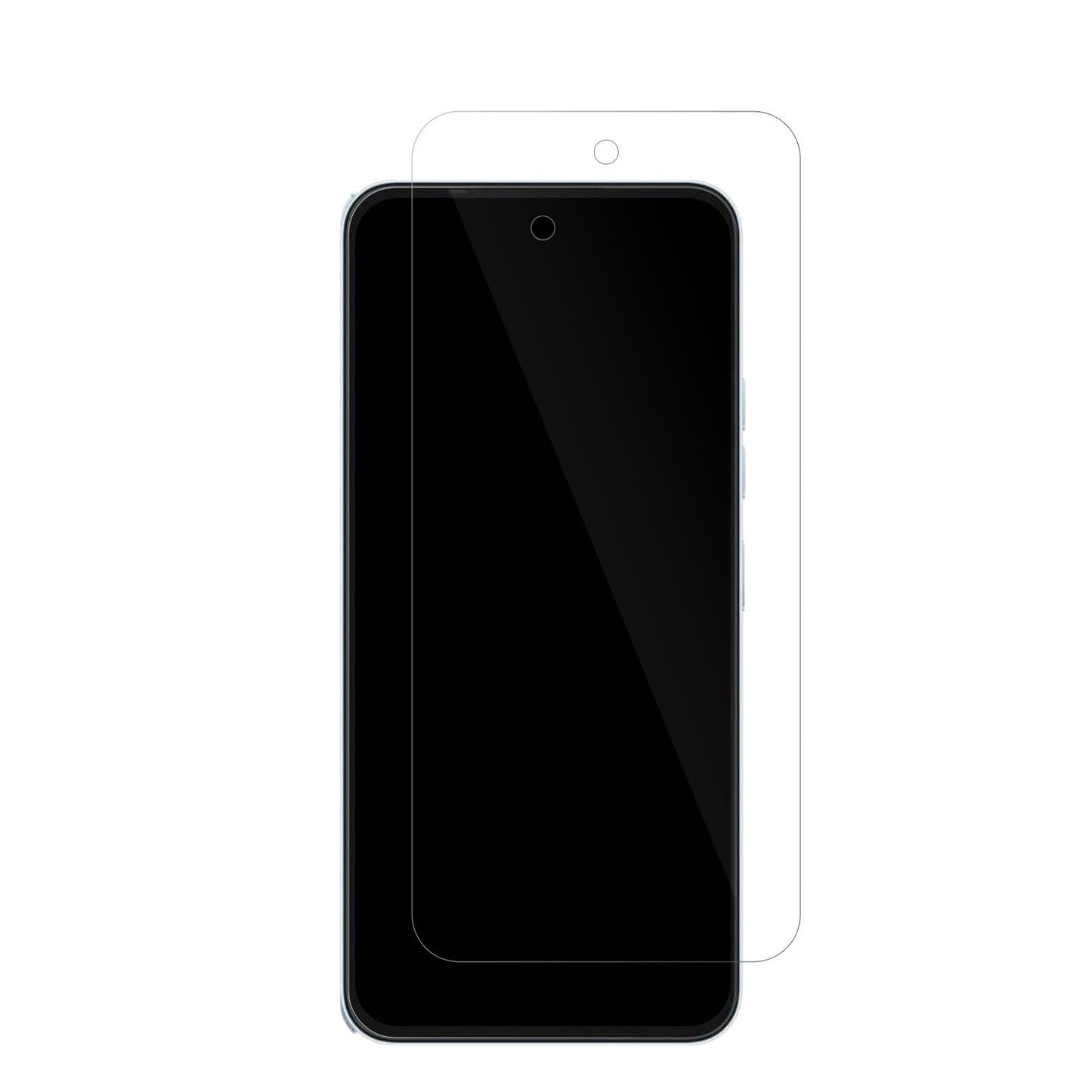 TecnoSpark 40C mit aufgebrachter dipos Displayschutzfolie, glasklare Darstellung ohne Einschränkungen