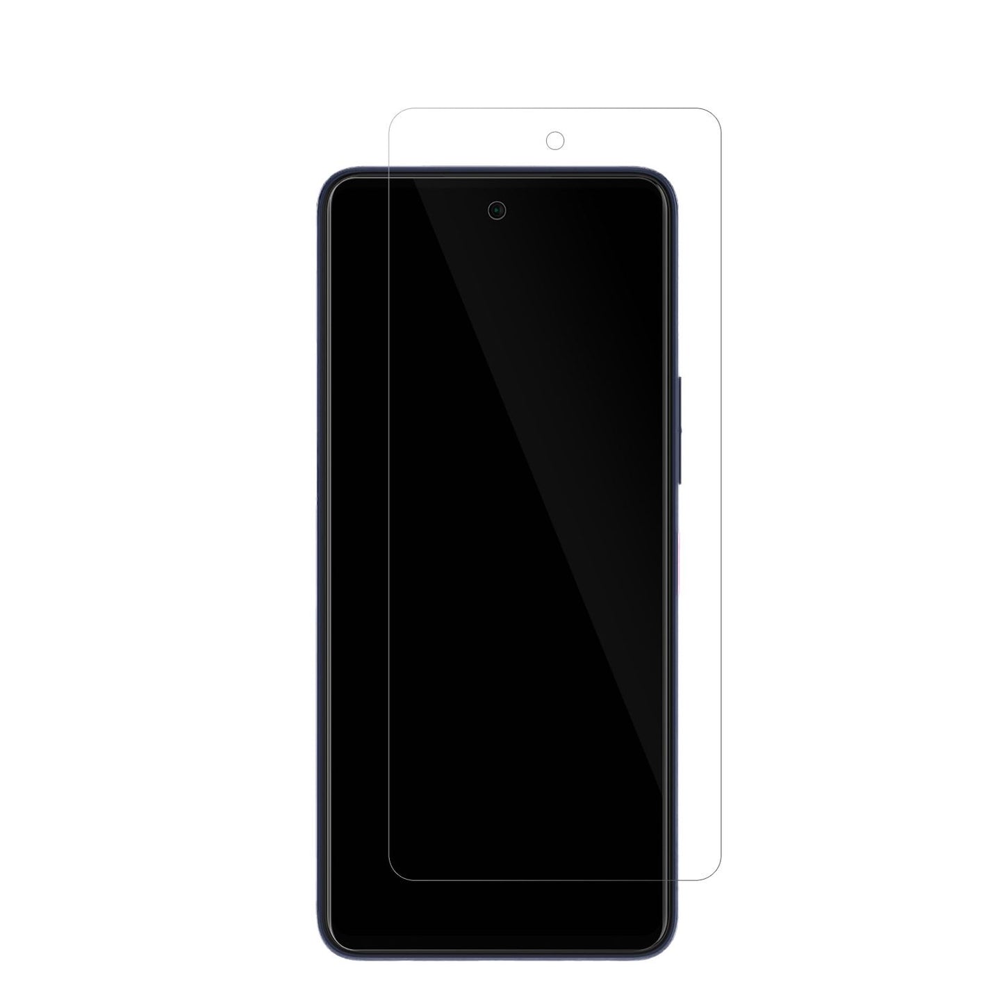 TelekomT Phone 2 Pro mit aufgebrachter dipos Displayschutzfolie, glasklare Darstellung ohne Einschränkungen
