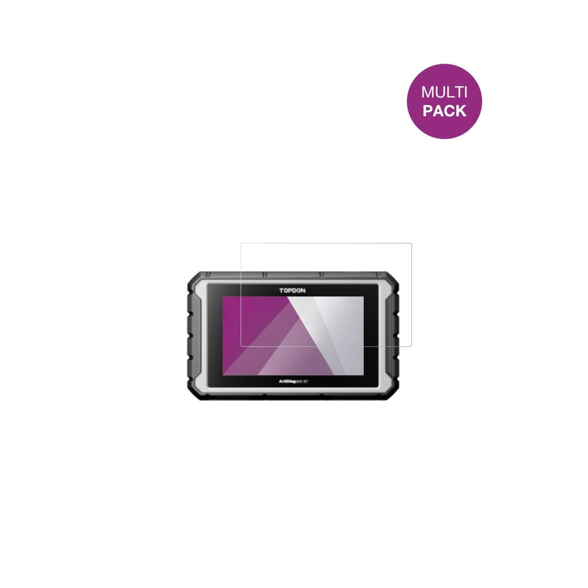 2x Schutzfolie klar für Topdon ArtiDiag 900 BT Display-Schutzfolie