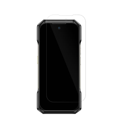 UlefoneArmor 27 Pro 5G mit aufgebrachter dipos Displayschutzfolie, glasklare Darstellung ohne Einschränkungen