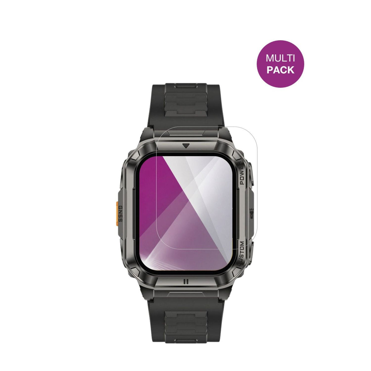 6x Schutzfolie klar für Ulefone Armor Watch Ultra Display-Schutzfolie