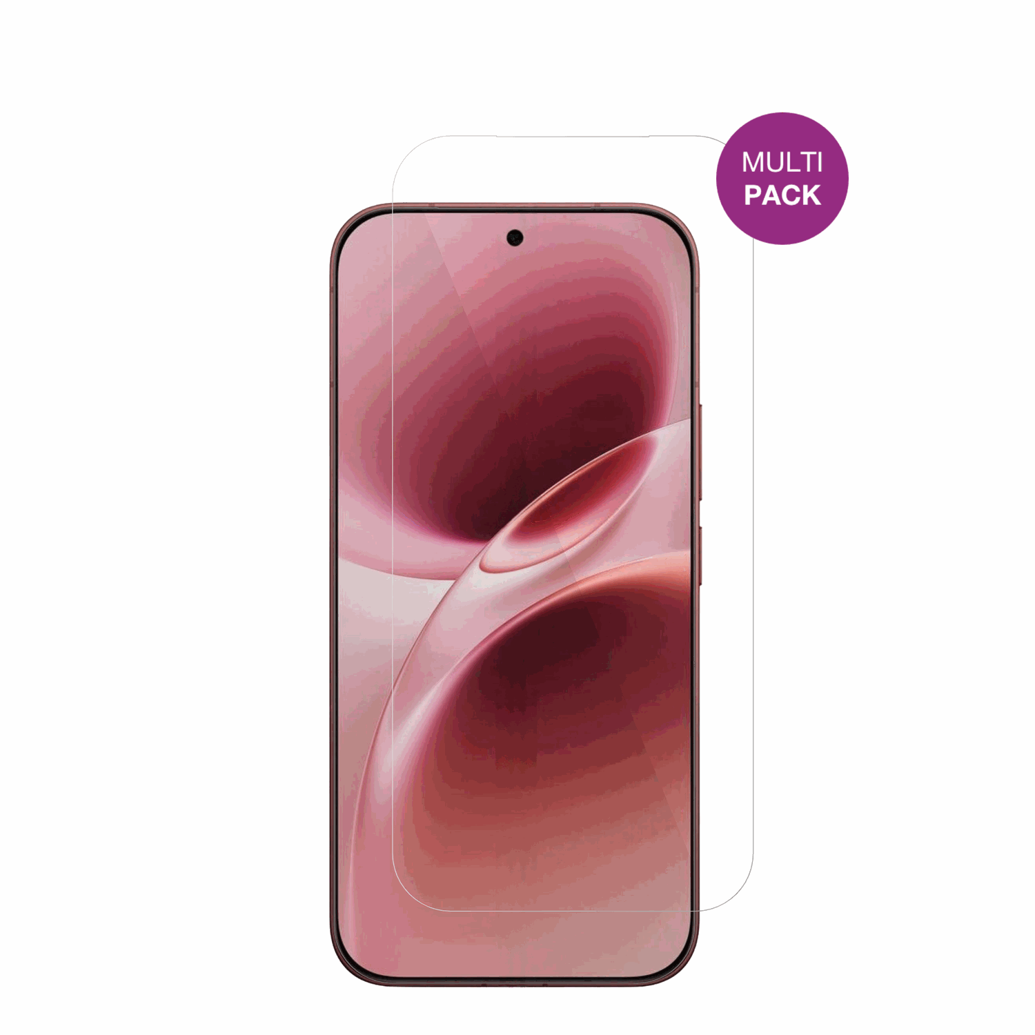 VivoV70 mit aufgebrachter dipos Displayschutzfolie, glasklare Darstellung ohne Einschränkungen