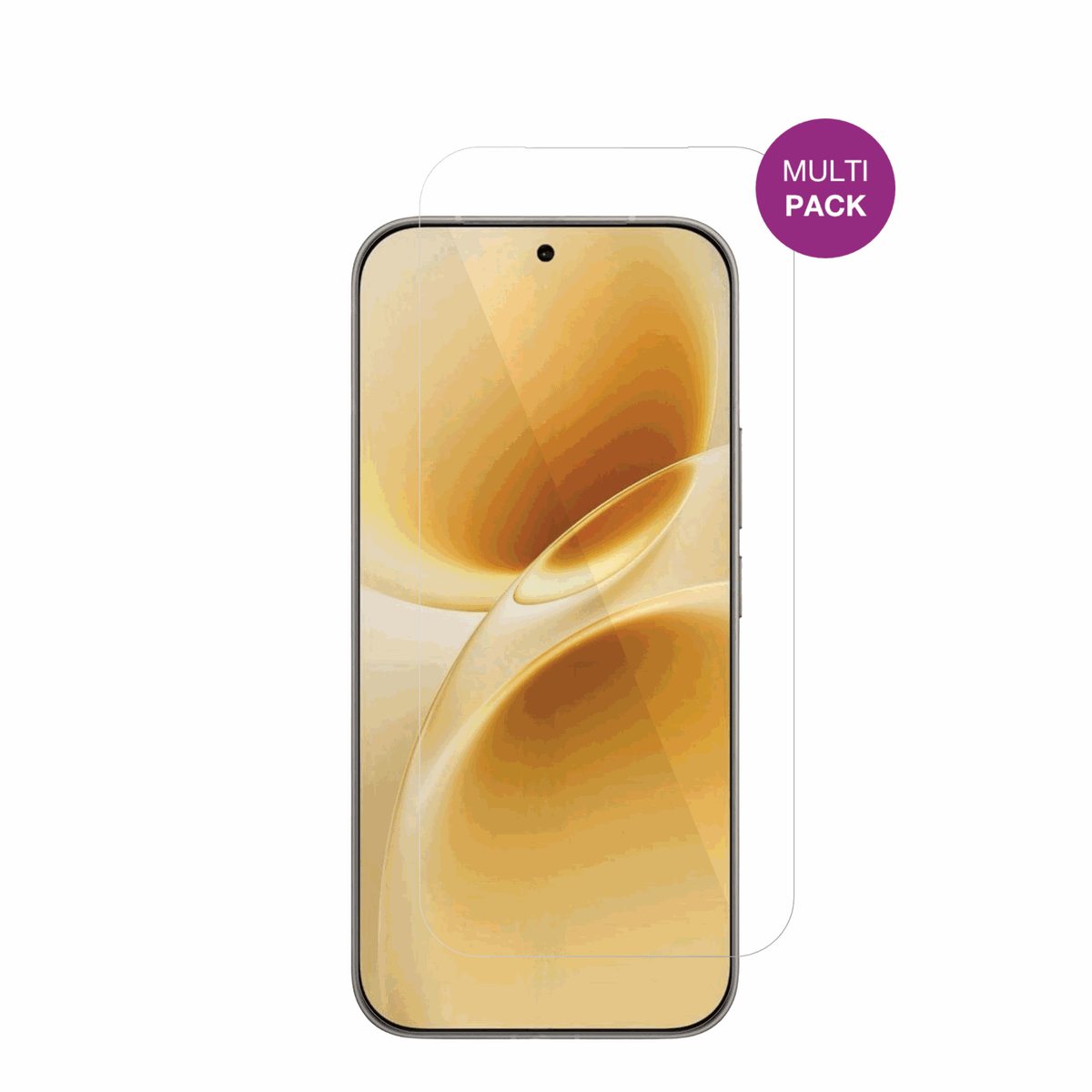 VivoV70 Elite mit aufgebrachter dipos Displayschutzfolie, glasklare Darstellung ohne Einschränkungen