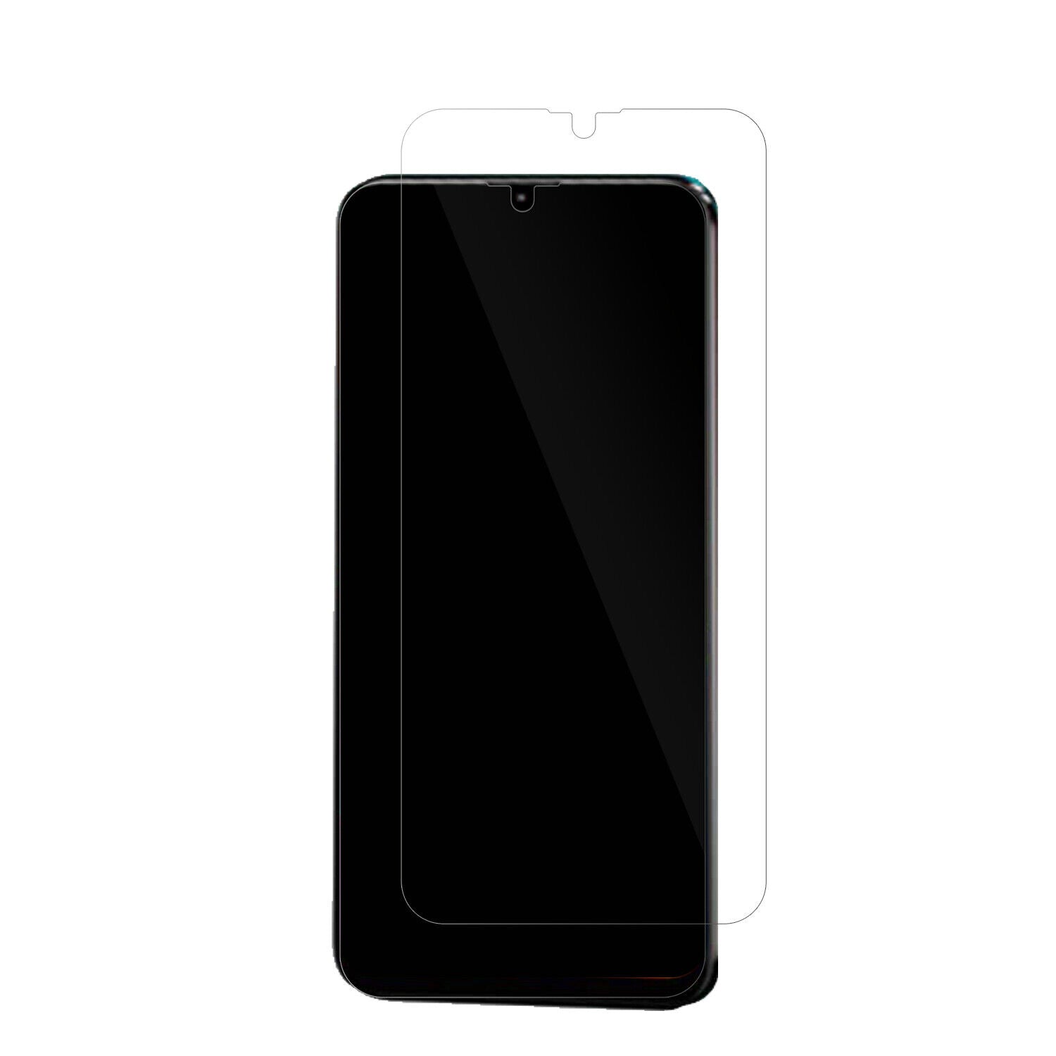 WALTONPrimo R9 mit aufgebrachter dipos Displayschutzfolie, glasklare Darstellung ohne Einschränkungen