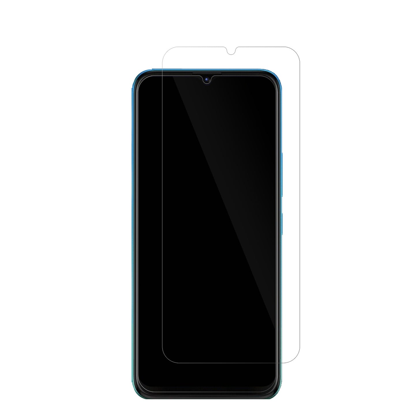 Xiaomi14 mit aufgebrachter dipos Displayschutzfolie, glasklare Darstellung ohne Einschränkungen