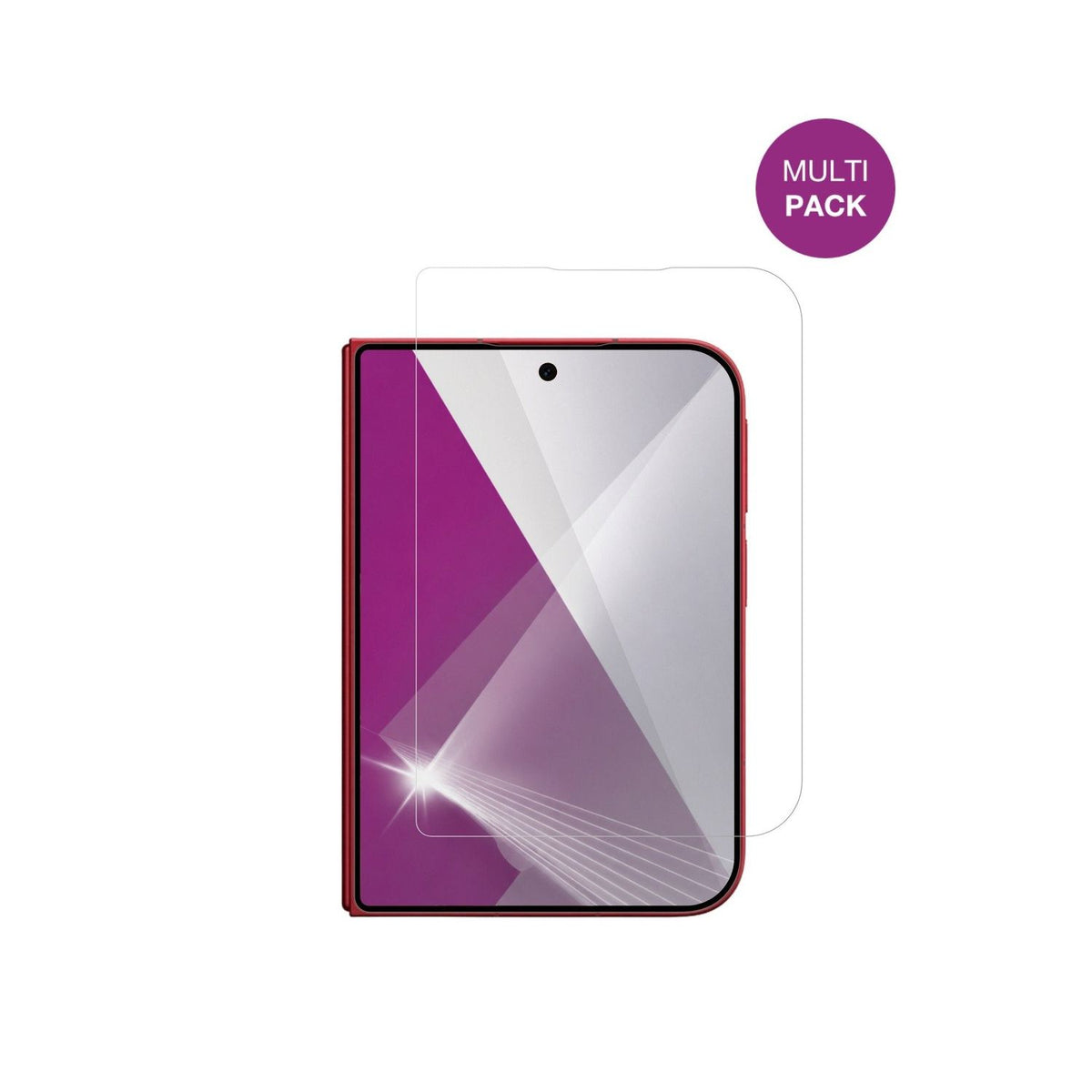 4x Schutzfolie klar für Xiaomi 18 Fold Aussenseite Display-Schutzfolie