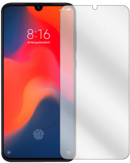 XiaomiMi 9 Pro mit aufgebrachter dipos Displayschutzfolie, glasklare Darstellung ohne Einschränkungen