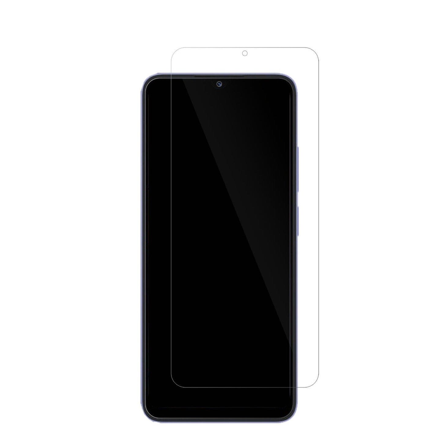 XiaomiRedmi 12C mit aufgebrachter dipos Displayschutzfolie, glasklare Darstellung ohne Einschränkungen