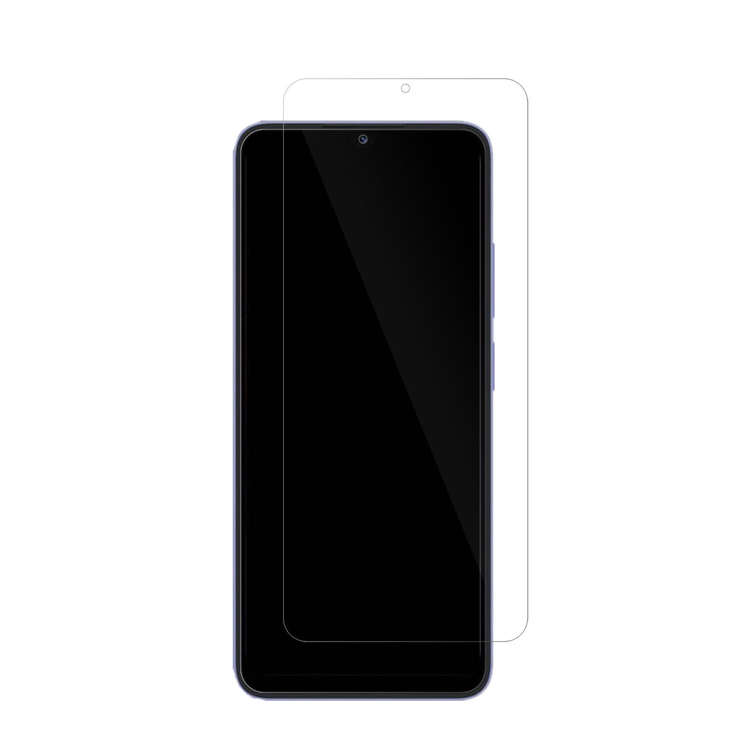 XiaomiRedmi 12C mit aufgebrachter dipos Displayschutzfolie, glasklare Darstellung ohne Einschränkungen