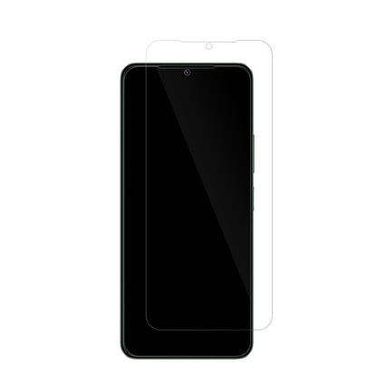 XiaomiRedmi A3 mit aufgebrachter dipos Displayschutzfolie, glasklare Darstellung ohne Einschränkungen
