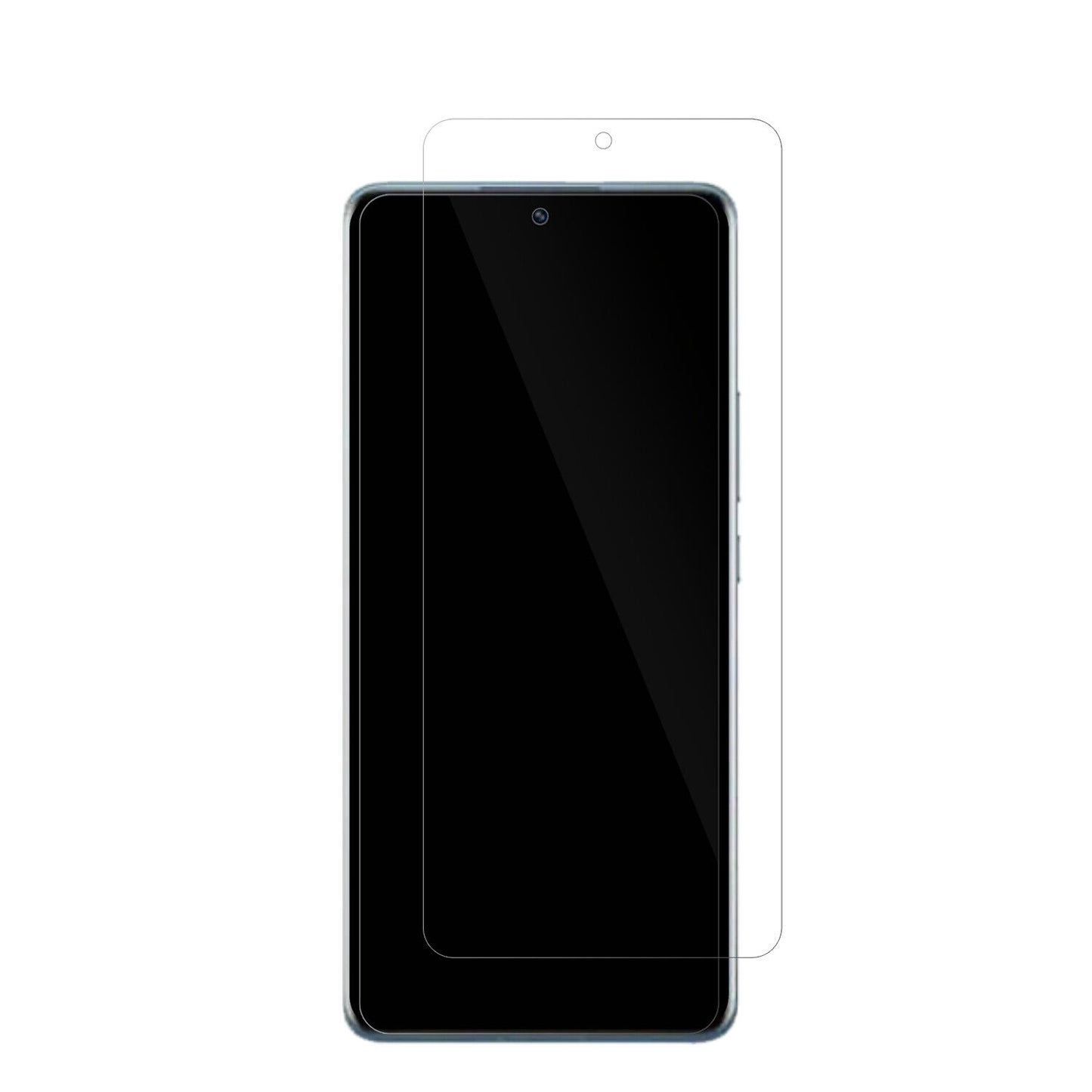 XiaomiRedmi K60 Pro mit aufgebrachter dipos Displayschutzfolie, glasklare Darstellung ohne Einschränkungen
