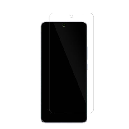 XiaomiRedmi Note 13 Pro 5G mit aufgebrachter dipos Displayschutzfolie, glasklare Darstellung ohne Einschränkungen