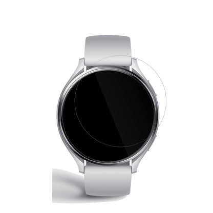 XiaomiWatch 2 mit aufgebrachter dipos Displayschutzfolie, glasklare Darstellung ohne Einschränkungen