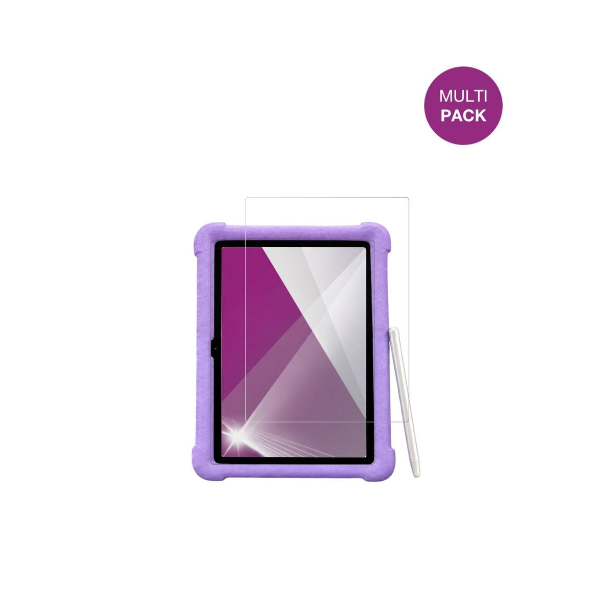 2x Schutzfolie klar für ZONKO Kinder Tablet 10 Display-Schutzfolie