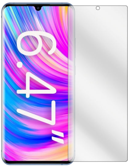ZTEBlade 20 Pro 5G mit aufgebrachter dipos Displayschutzfolie, glasklare Darstellung ohne Einschränkungen
