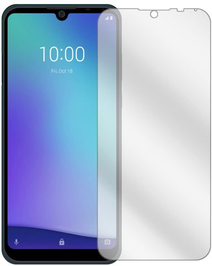ZTEBlade A5 (2020) mit aufgebrachter dipos Displayschutzfolie, glasklare Darstellung ohne Einschränkungen