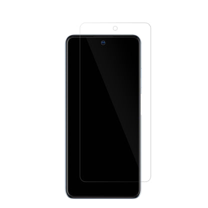 ZTEBlade V40 mit aufgebrachter dipos Displayschutzfolie, glasklare Darstellung ohne Einschränkungen