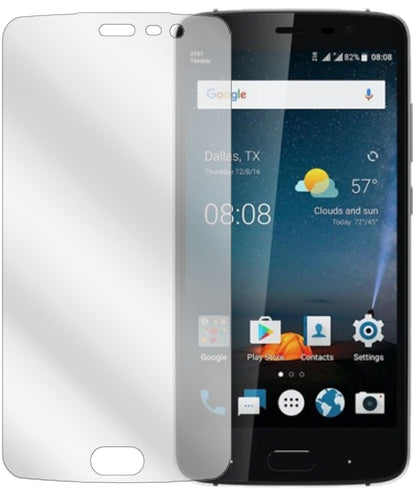 ZTEBlade V8 Pro mit aufgebrachter dipos Displayschutzfolie, glasklare Darstellung ohne Einschränkungen