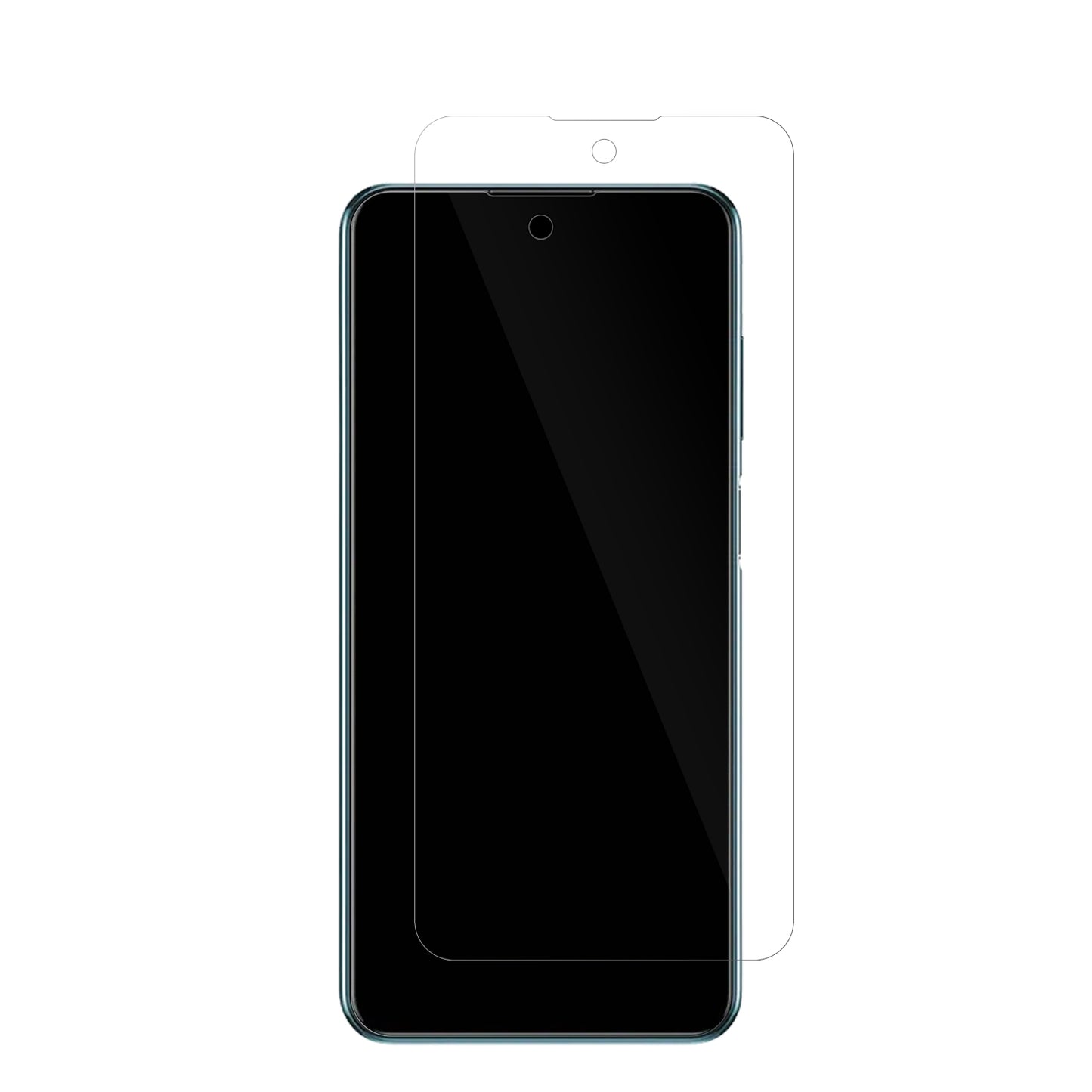 ZTEVoyage 61 mit aufgebrachter dipos Displayschutzfolie, glasklare Darstellung ohne Einschränkungen