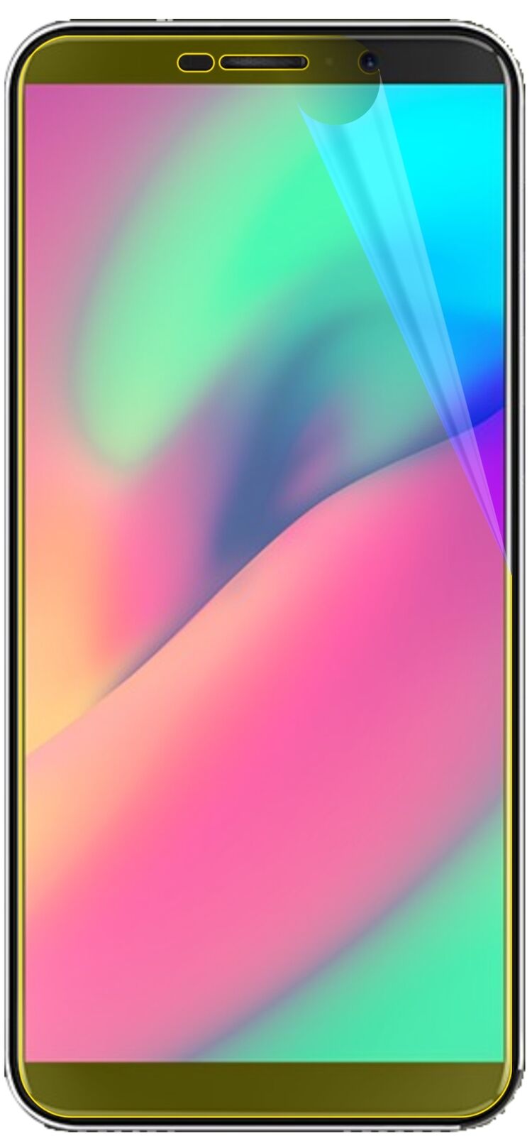 dipos Displayschutz für Cubot J3 Pro, transparente Oberfläche, geringe Dicke und perfekte Passform