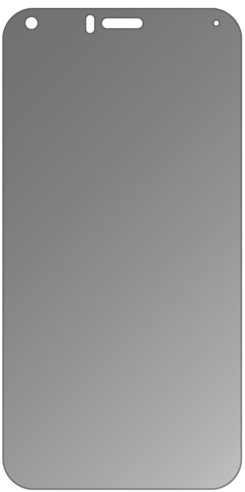 dipos Displayschutz für Cubot Manito, mattierte Oberfläche, Blickschutzfilter und perfekter Passform