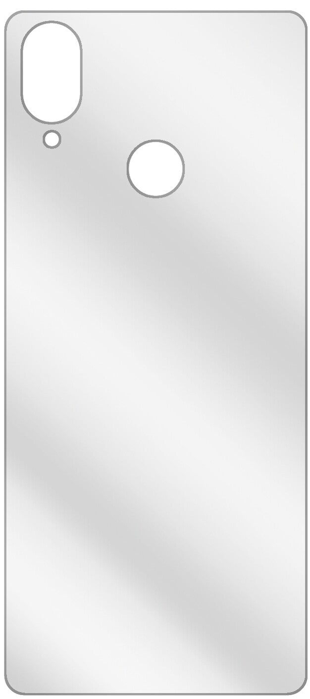 dipos Displayschutz für Cubot X19 Rückseite, transparente Oberfläche, geringe Dicke und perfekte Passform