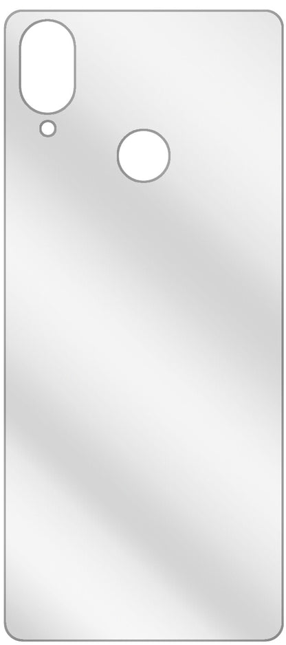 dipos Displayschutz für Cubot X19 Rückseite, transparente Oberfläche, geringe Dicke und perfekte Passform