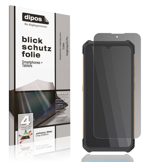 Blickschutzfolie für Cubot KingKong ES Pro matt Schutzfolie Privacy