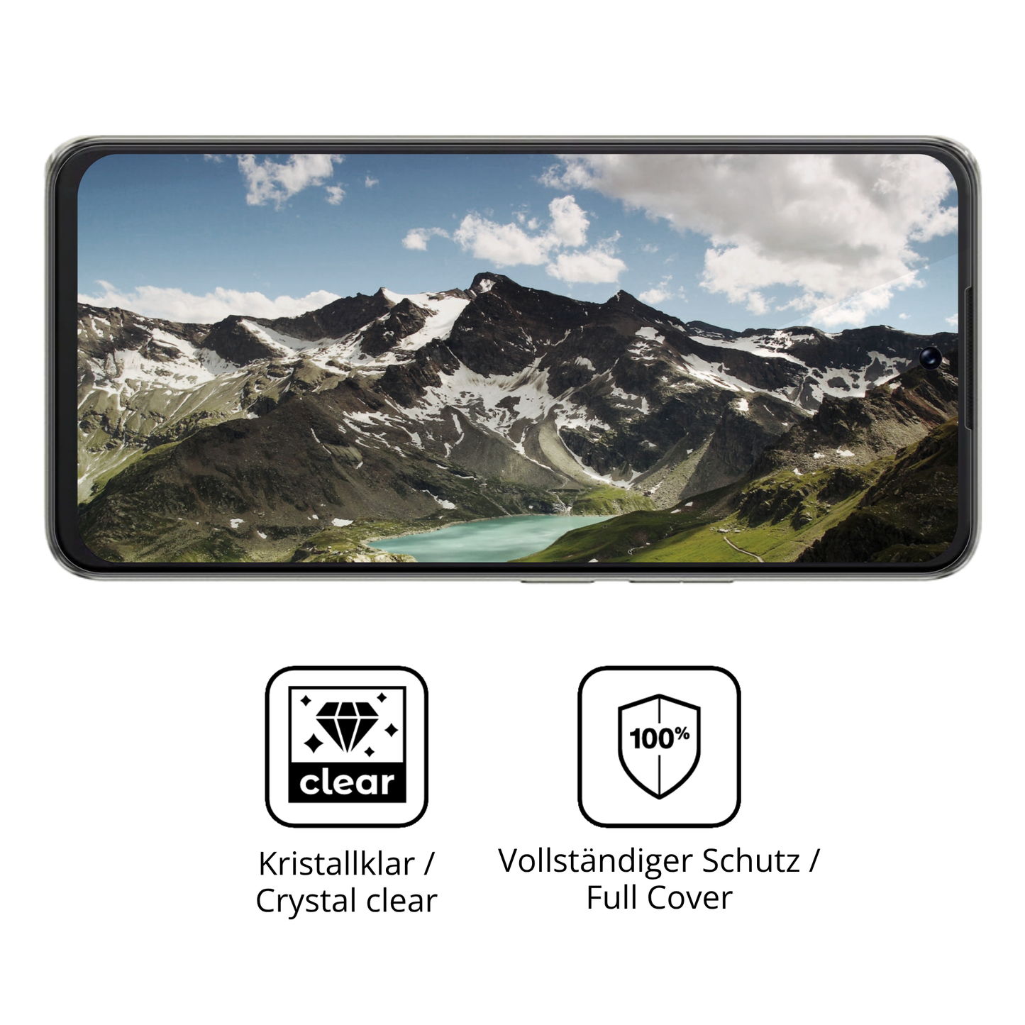 Dünne und klare Folie passend zugeschnitten für Cubot Note 60