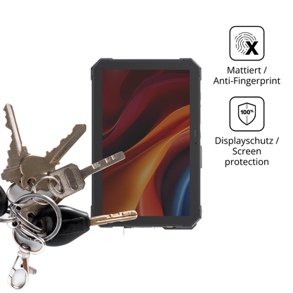 dipos Displayschutz für CUBOT Tab Kingkong Mini 8.68 Zoll, mattierte Oberfläche, Blickschutzfilter und perfekter Passform