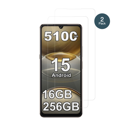 cubotx100 mit aufgebrachter dipos Flex Schutzfolie, glasklare Darstellung ohne Einschränkungen