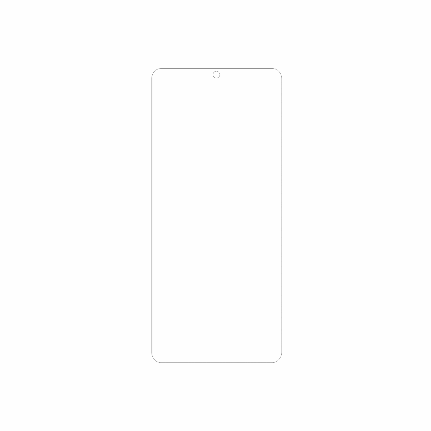 dipos Displayschutz für CUBOT X100 5G, mattierte Oberfläche, geringe Dicke und perfekte Passform