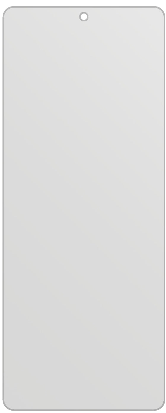 dipos Displayschutz für Cubot X50, mattierte Oberfläche, geringe Dicke und perfekte Passform
