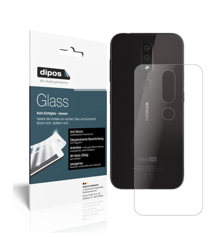 1x 9H Schutzfolie matt für Nokia 4.2 Rückseite Panzerfolie