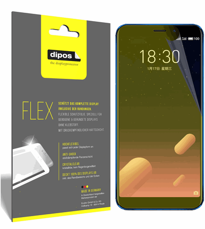 3x 3D Full Cover Schutzfolie für Meizu M6S