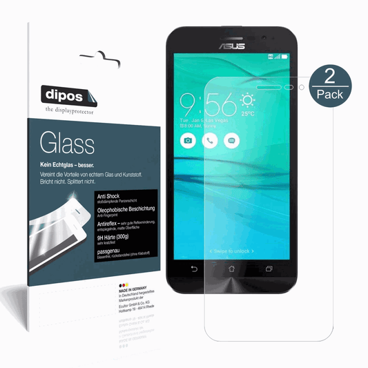 1x 9H Schutzfolie matt für Asus Zenfone Go (2017) Panzerfolie