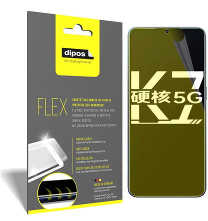2x 3D Full Cover Schutzfolie für Oppo K7 5G