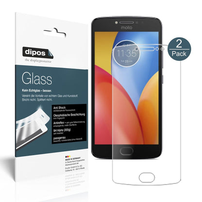 2x 9H Schutzfolie matt für Lenovo Moto E4 Plus Panzerfolie