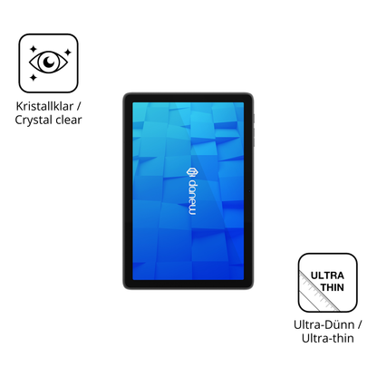 Dünne und klare Folie passend zugeschnitten für Danew DSlide 115