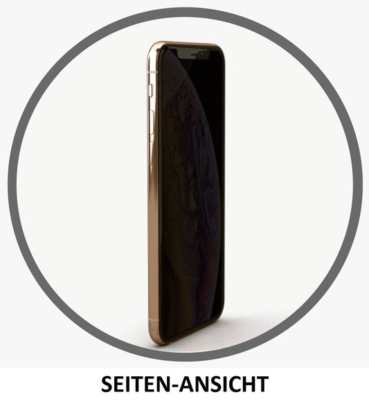 Blickschutzfolie von dipos passend für AGPTEK A02ST, präziser Zuschnitt und blasenfrei montiert