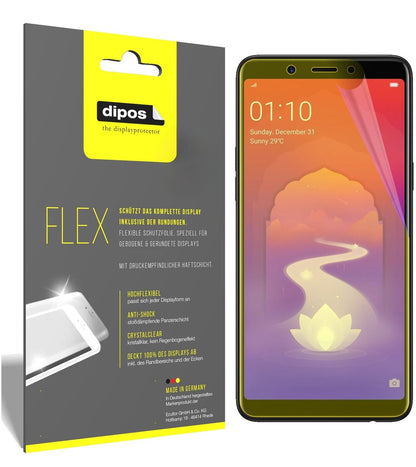 2x 3D Full Cover Schutzfolie für Oppo Realme 1