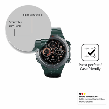 Besonders flexibler Displayschutz mit Anti-Shock-Schicht im Materialmix