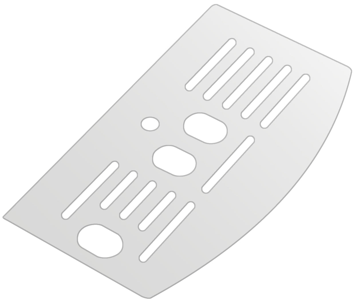 dipos Displayschutz für De Longhi ECAM 23.120 Tropfblech, mattierte Oberfläche, geringe Dicke und perfekte Passform