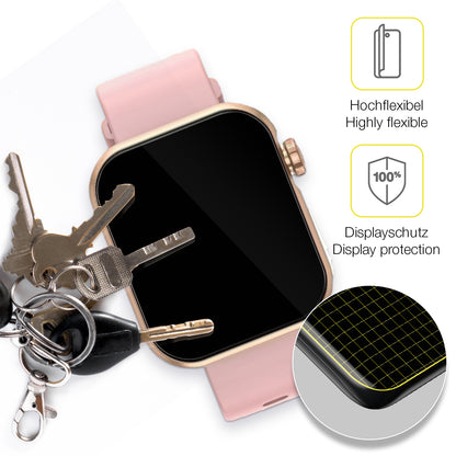 dipos Displayschutz für Dekelife N-G39 1.85 Zoll, transparente Oberfläche, geringe Dicke und perfekte Passform