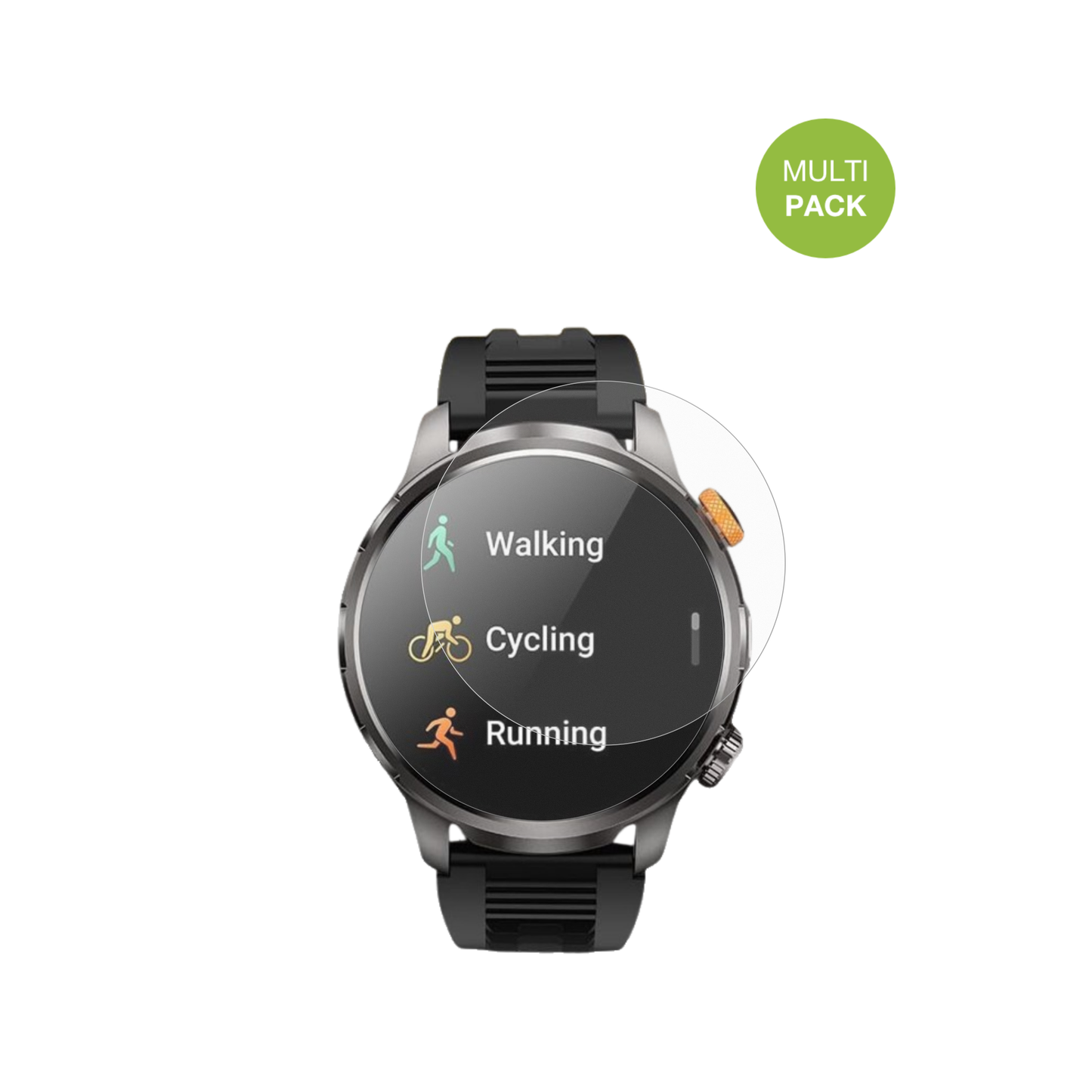 6x Schutzfolie matt für Dekelife AK90 1.91 Zoll Display-Schutzfolie