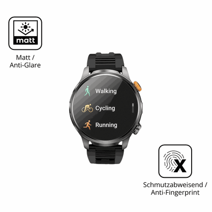 6x Schutzfolie matt für Dekelife AK90 1.91 Zoll Display-Schutzfolie